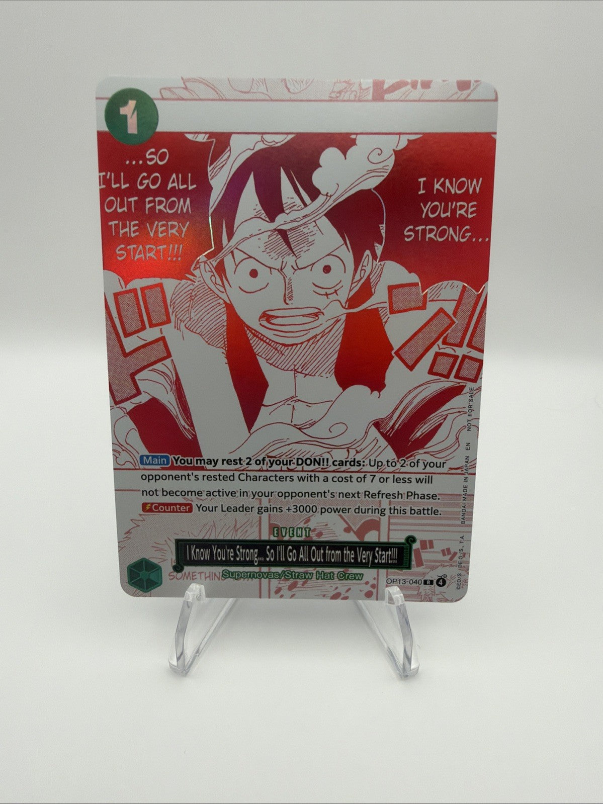 One Piece TCG 3rd Anniversary Treasure Campaign Promo Luffy Ace Sabo Lot x6 NM