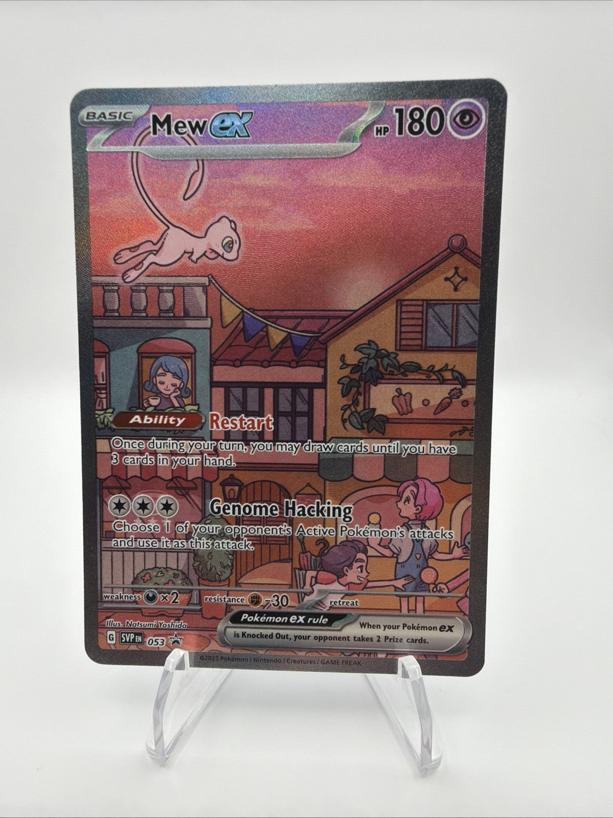 Mew ex 053 Sv: Scarlet & Violet Promo Cards Holo