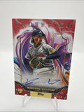 2025 Topps Inception Hurston Waldrep RC Auto Red 70/99 Braves RESA-HW