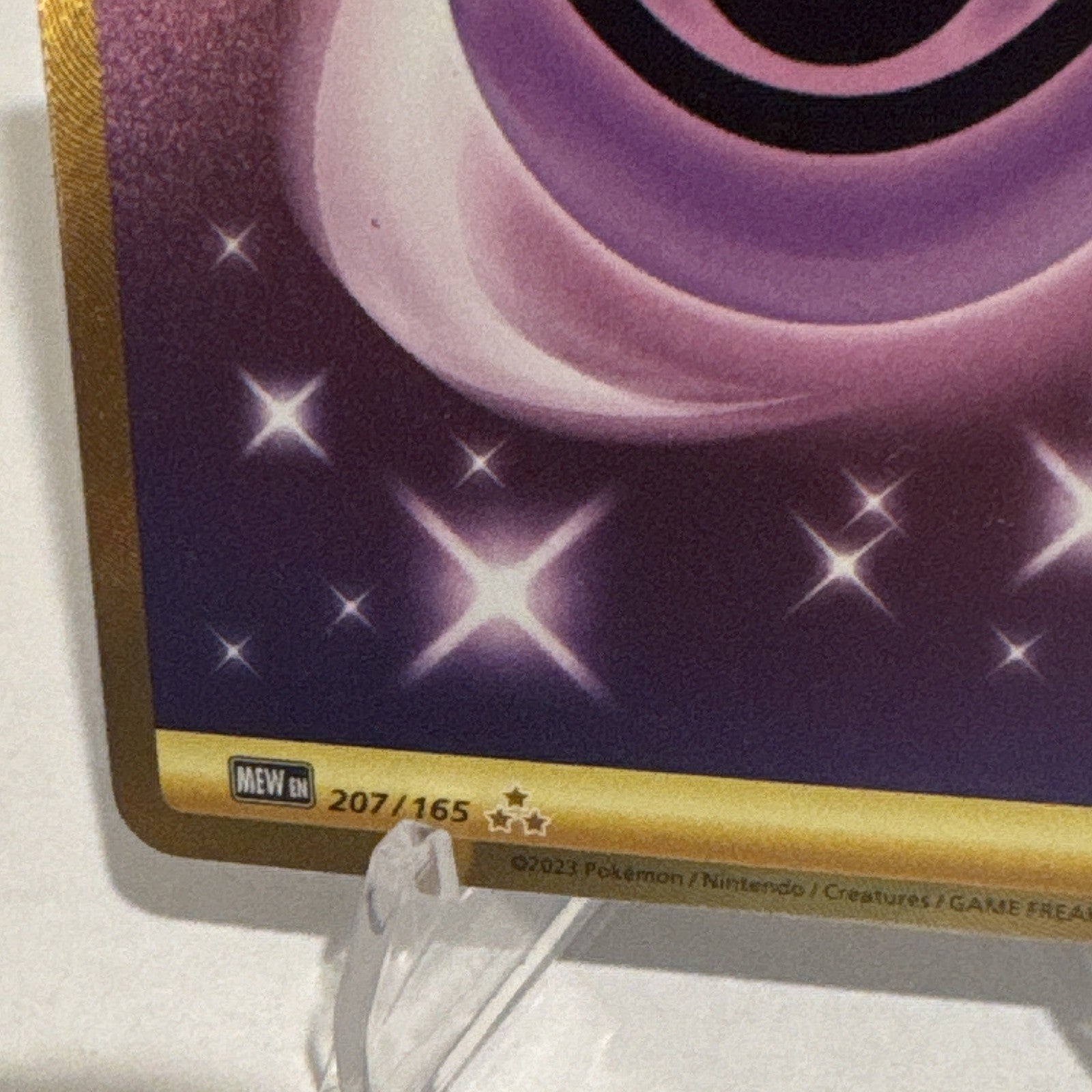Pokemon Basic Psychic Energy 207/165 Sv: Scarlet & Violet 151 Hyper Rare Holo