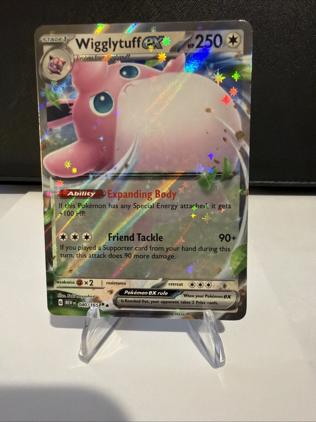 Pokémon Wigglytuff ex 3 Card Lot English & Japanese 151 + Paldean Fates Shiny