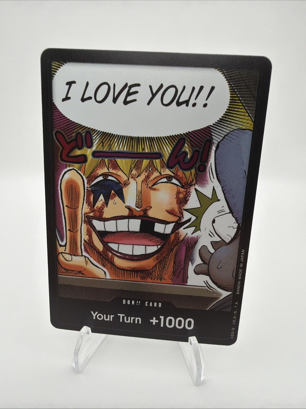 One Piece Corazon Rosinante I Love You DON!! Card Japanese Alt Art