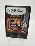 One Piece Corazon Rosinante I Love You DON!! Card Japanese Alt Art