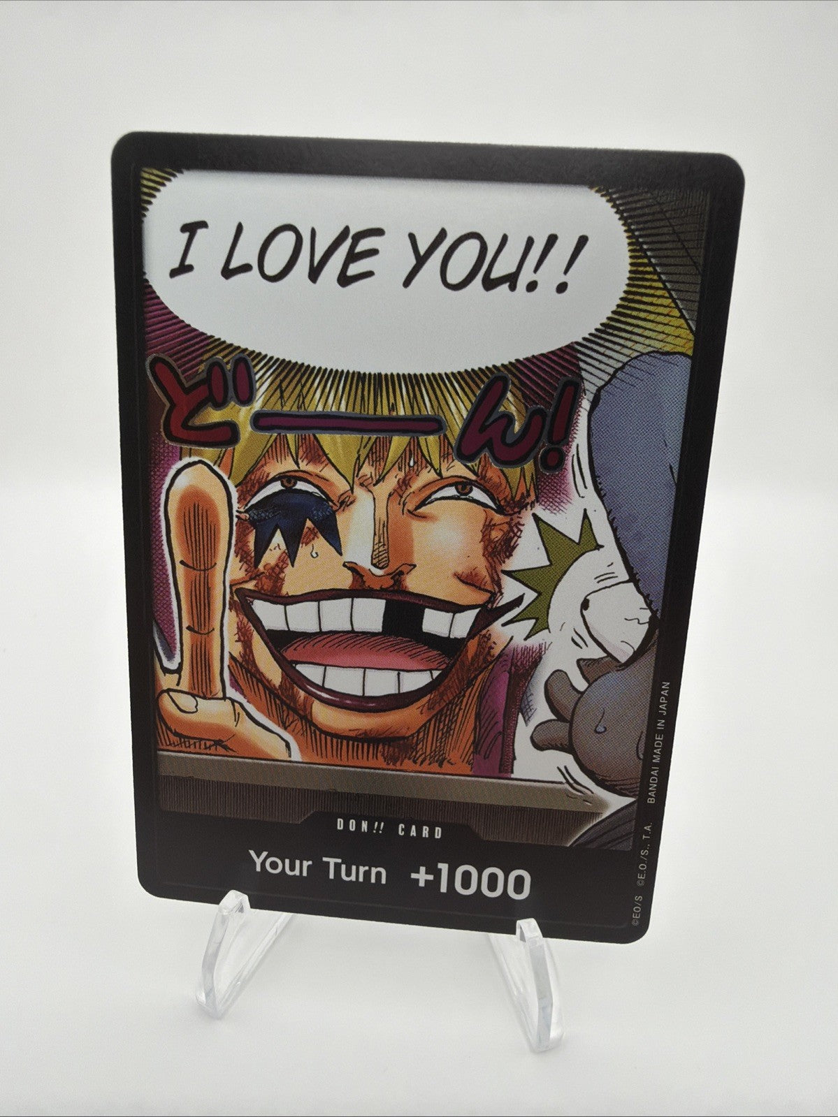 One Piece Corazon Rosinante I Love You DON!! Card Japanese Alt Art
