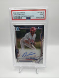 2021 Bowman - Chrome Prospects Autographs Johan Rojas #CPA-JR (AU, RC)