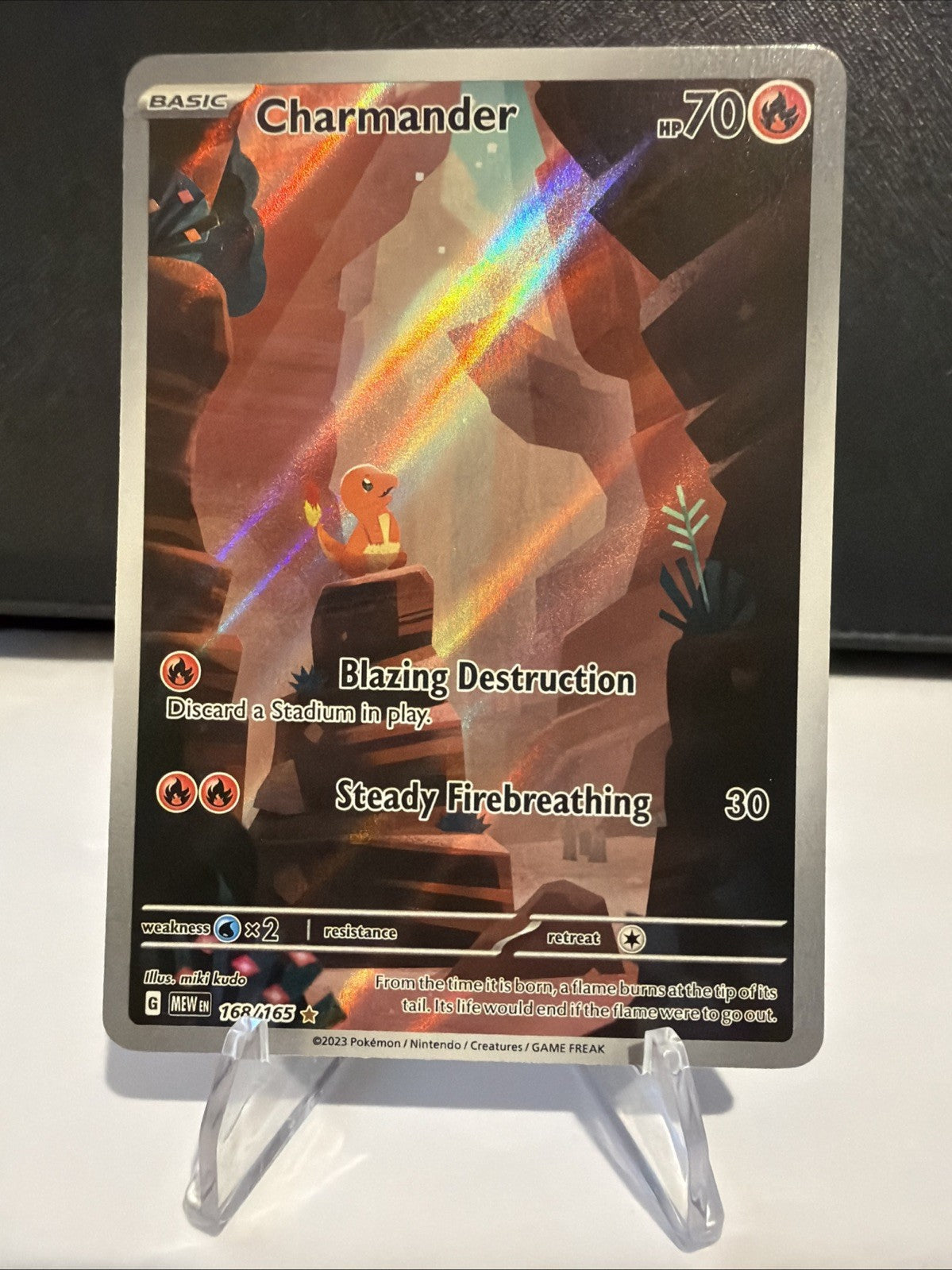 Charmander 168/165 Sv: Scarlet & Violet 151 Holo