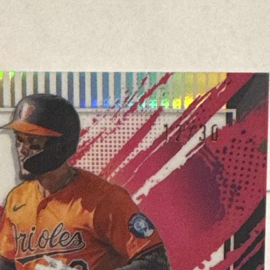 2026 Topps Finest Jeremiah Jackson Baltimore RC  /30 #223 White Refractor