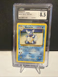 2000 Pokemon Base Set 2 Wartortle 63/130 CGC 8.5 NM/Mint+ Vintage