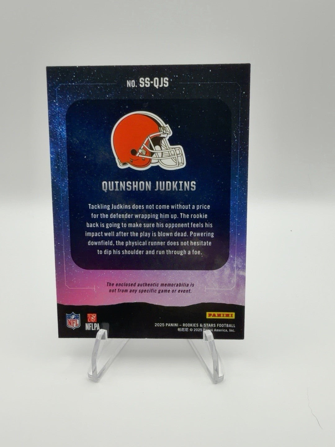 2025 Panini Rookies & Stars - Star Search Jalen Milroe #SS-JME (MEM, RC)