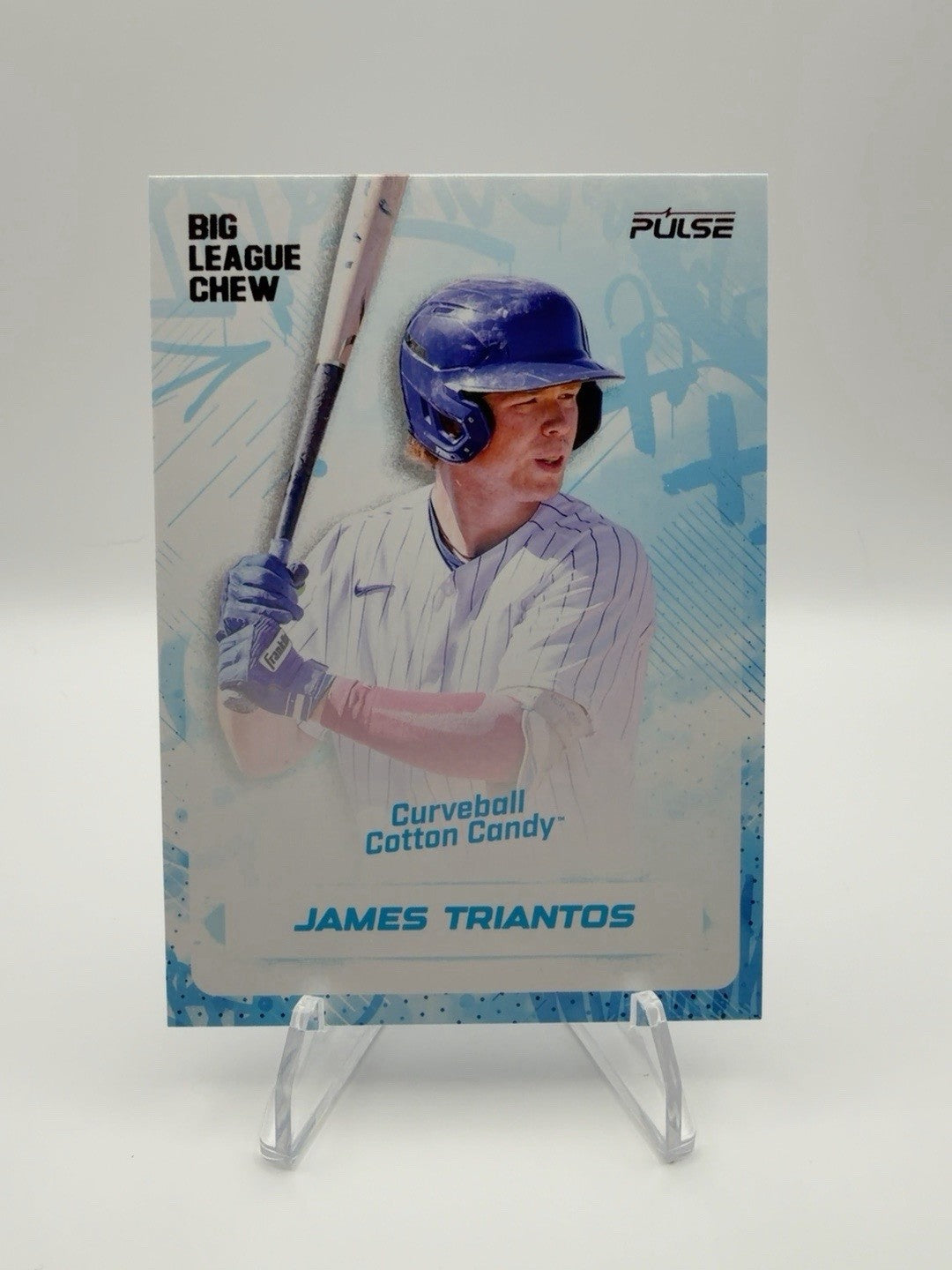 2026 Pulse Big League Chew James Triantos Curveball Cotton Candy /99 CCC-34