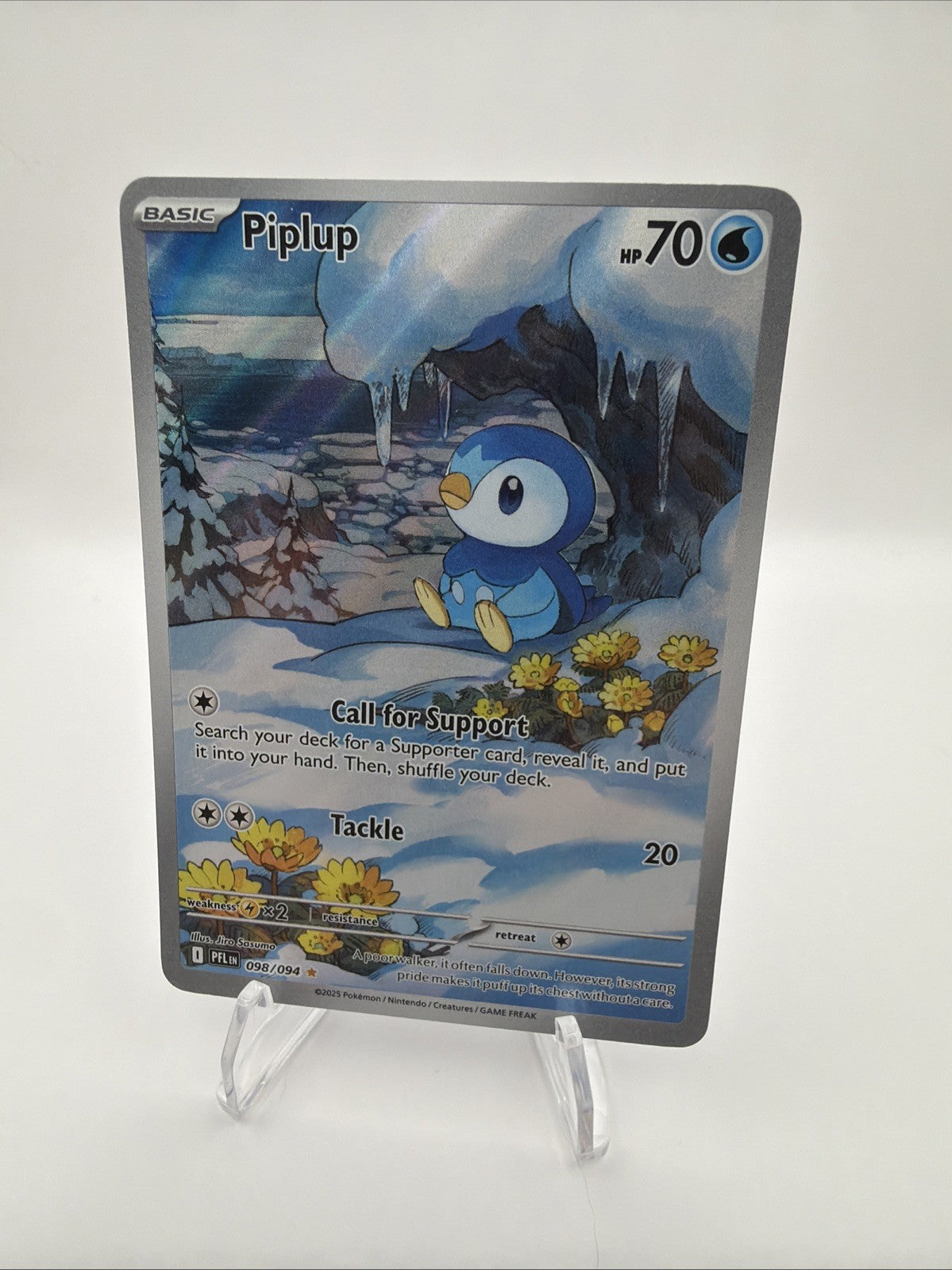 Piplup 098/094 Me02: Phantasmal Flames Holo