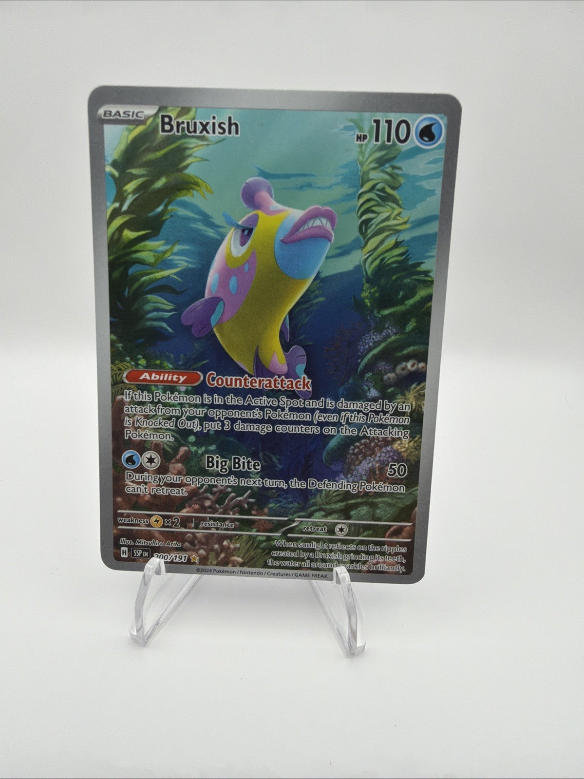 Bruxish 200/191 Sv08: Surging Sparks Holo