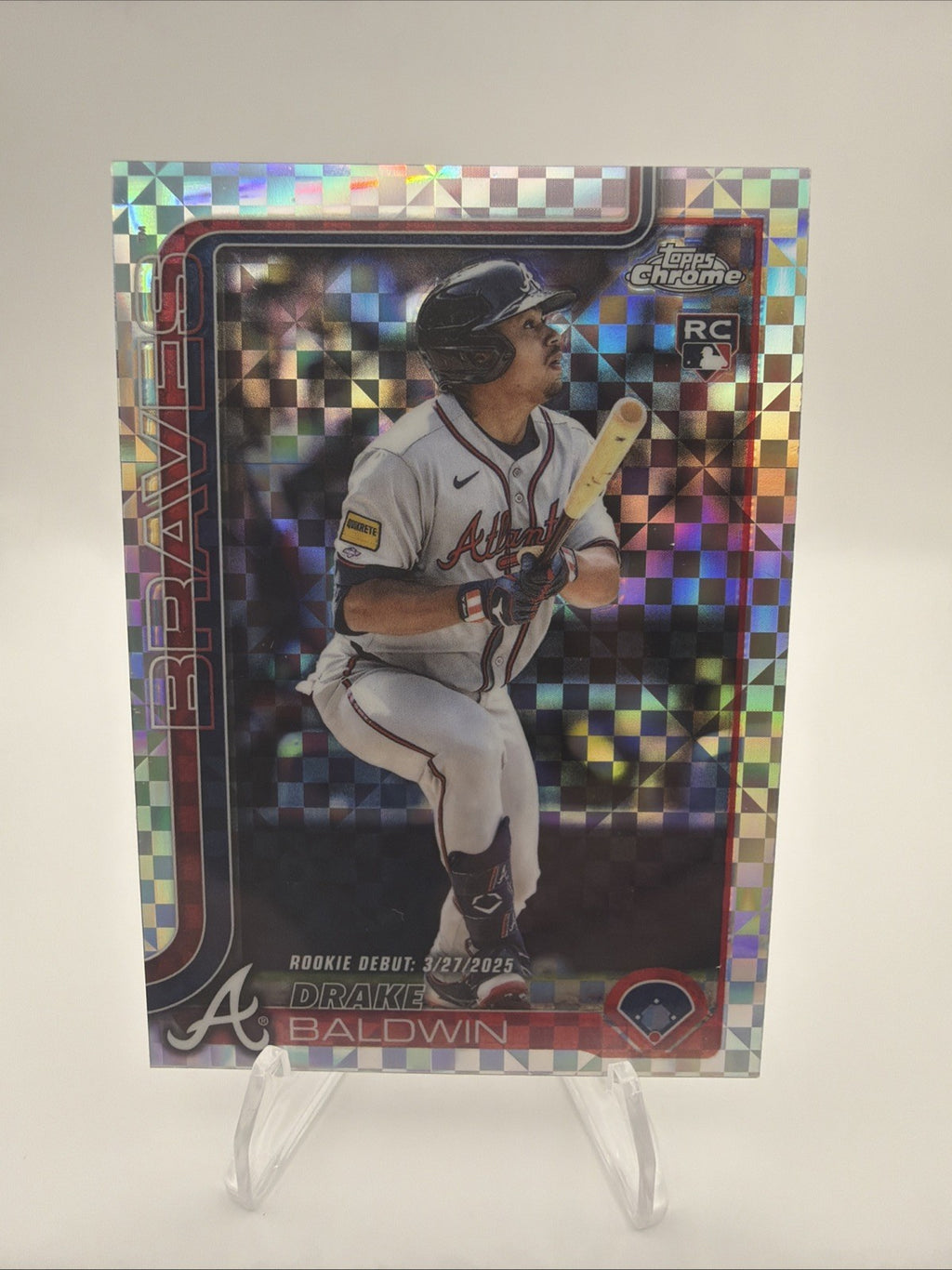 2025 Topps Chrome Update Series - Rookie Debut Drake Baldwin #USC88 X-Fractor...