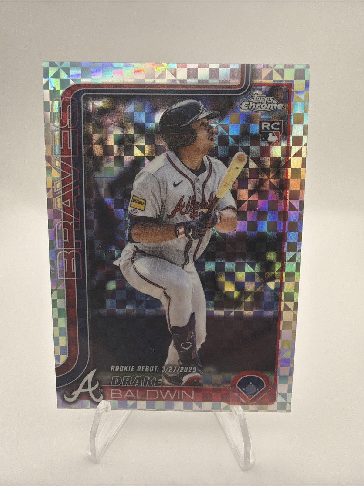 2025 Topps Chrome Update Series - Rookie Debut Drake Baldwin #USC88 X-Fractor...