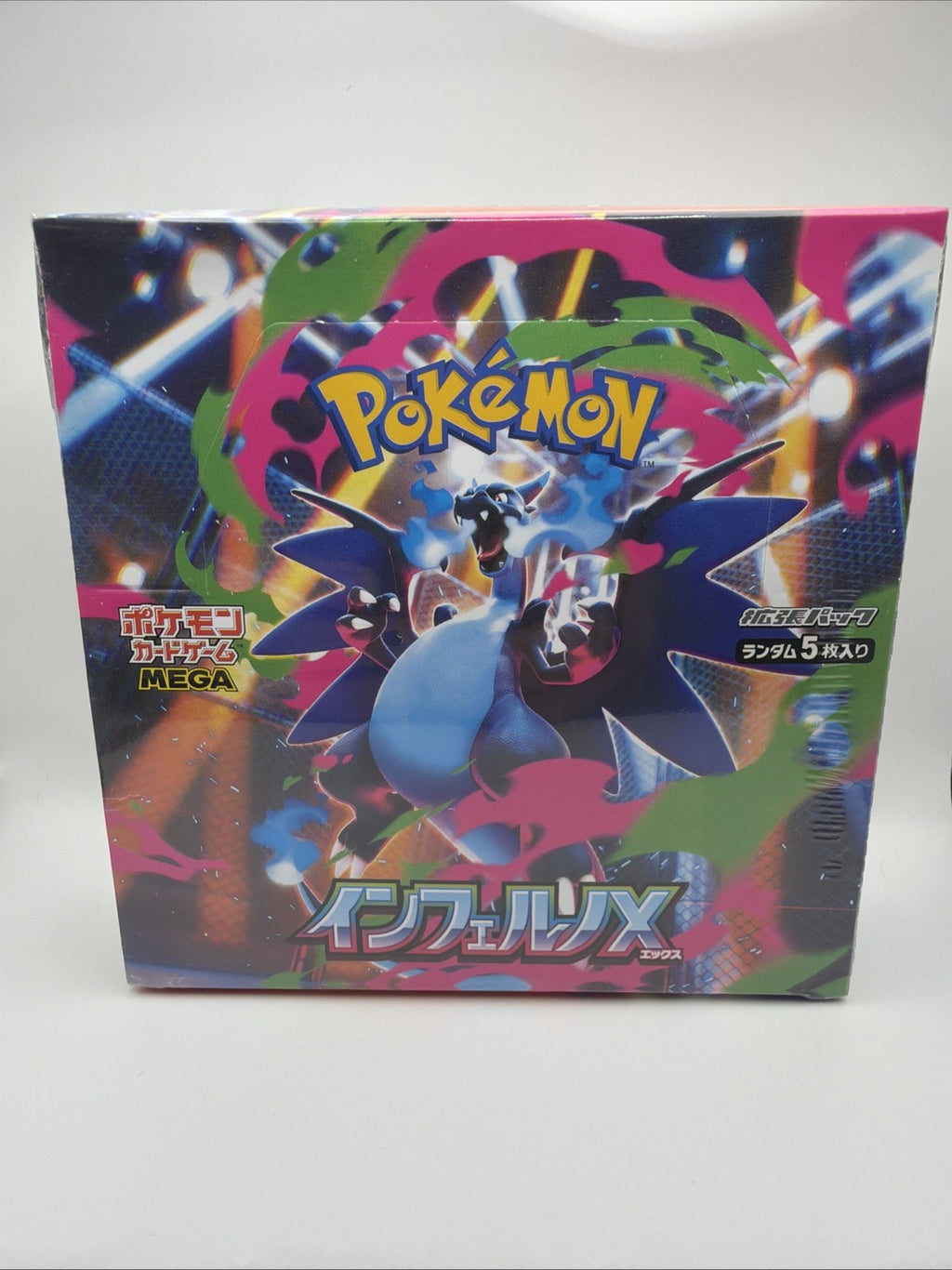 Pokémon Card Inferno X Booster Box M2 Japanese Factory Sealed w/ Shrink