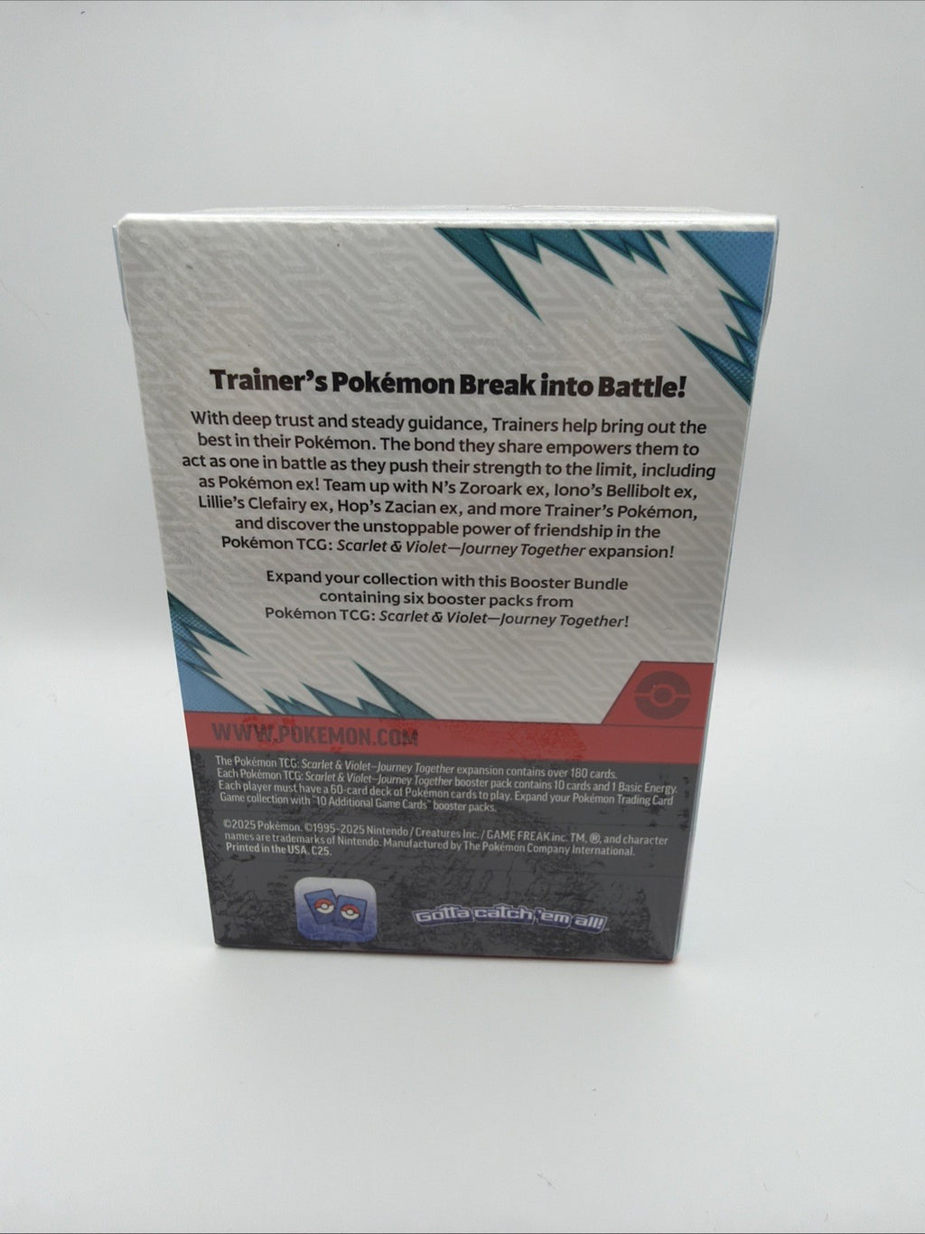 Pokemon TCG Journey Together Booster Bundle 6 Packs Factory Sealed English