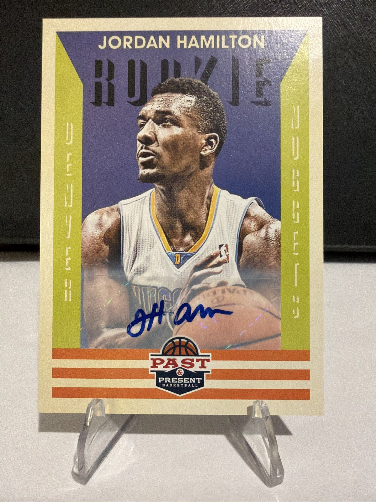 2012-13 Panini Past & Present - Rookie Jordan Hamilton #202 Signatures (AU, RC)