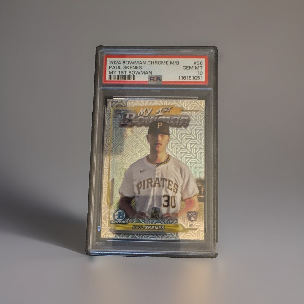 2024 Bowman Chrome My 1st Bowman Paul Skenes PSA 10 Gem Mint RC #36 Pirates