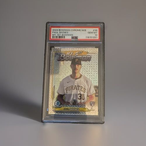 2024 Bowman Chrome My 1st Bowman Paul Skenes PSA 10 Gem Mint RC #36 Pirates