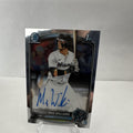 2025 Bowman Chrome Max Williams 1st Bowman Auto Miami Marlins Prospect Auto
