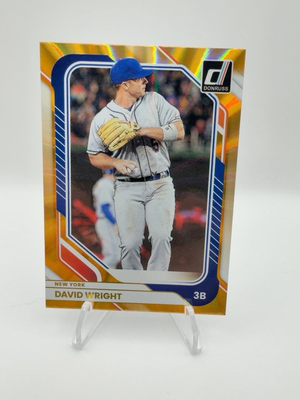 2026 Donruss - David Wright #20 Orange Laser #'d /299 New York Mets