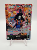 Brook OP15-022 Alt Art Leader Adventure on Kami’s Island One Piece English NM
