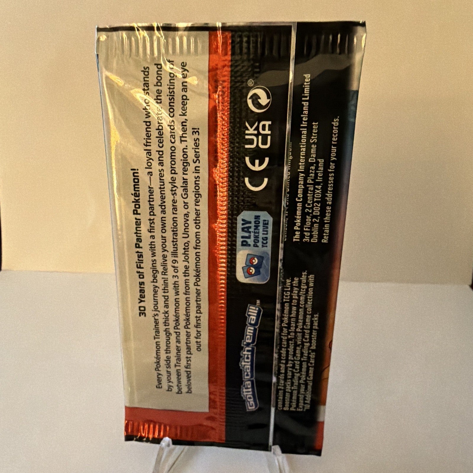 Pokémon TCG Series 2 Sealed Booster Pack (3 Cards) English