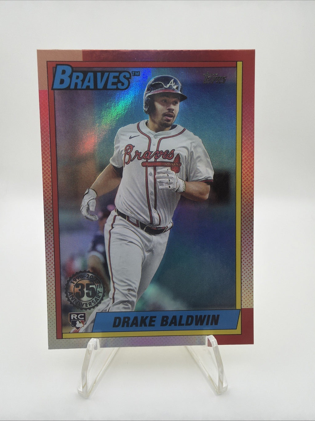 2025 Topps Update Series - 1990 Topps Baseball Drake Baldwin #U90-32 (RC)