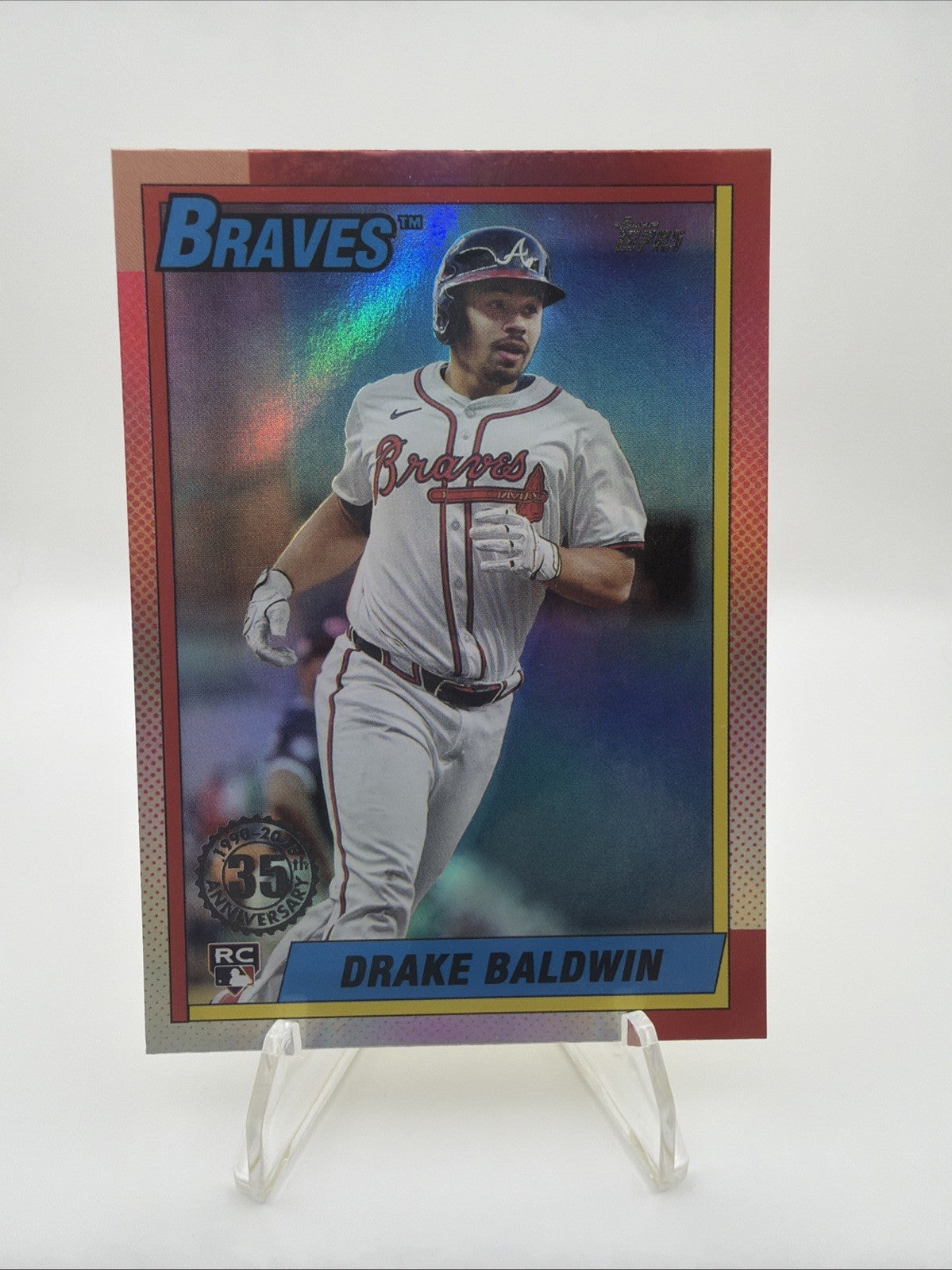 2025 Topps Update Series - 1990 Topps Baseball Drake Baldwin #U90-32 (RC)