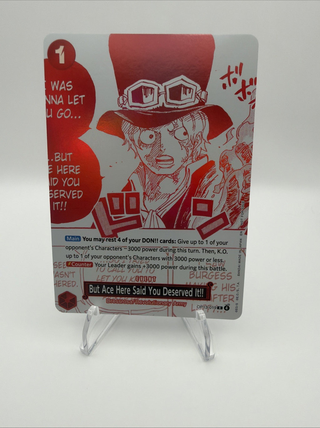 One Piece TCG 3rd Anniversary Treasure Campaign Promo Luffy Ace Sabo Lot x6 NM