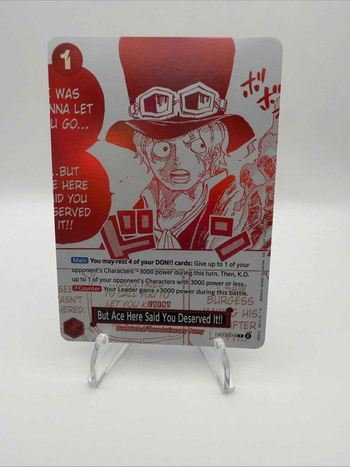 One Piece TCG 3rd Anniversary Treasure Campaign Promo Luffy Ace Sabo Lot x6 NM