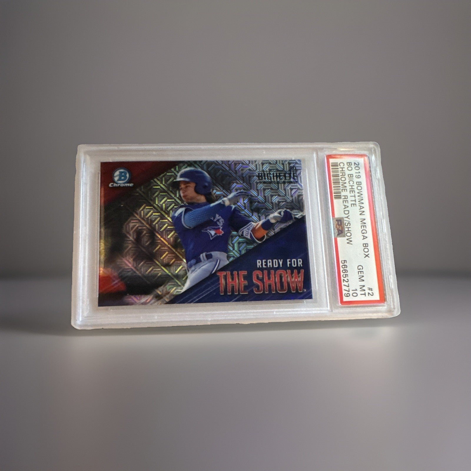 2019 Bowman Mega Box Bo Bichette Ready For The Show #RFTS-2 PSA 10 Gem Mint