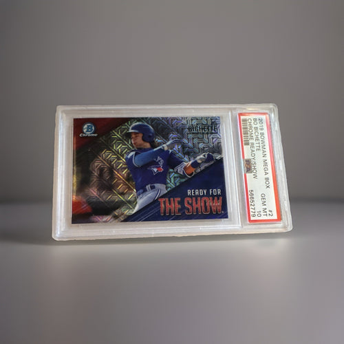 2019 Bowman Mega Box Bo Bichette Ready For The Show #RFTS-2 PSA 10 Gem Mint