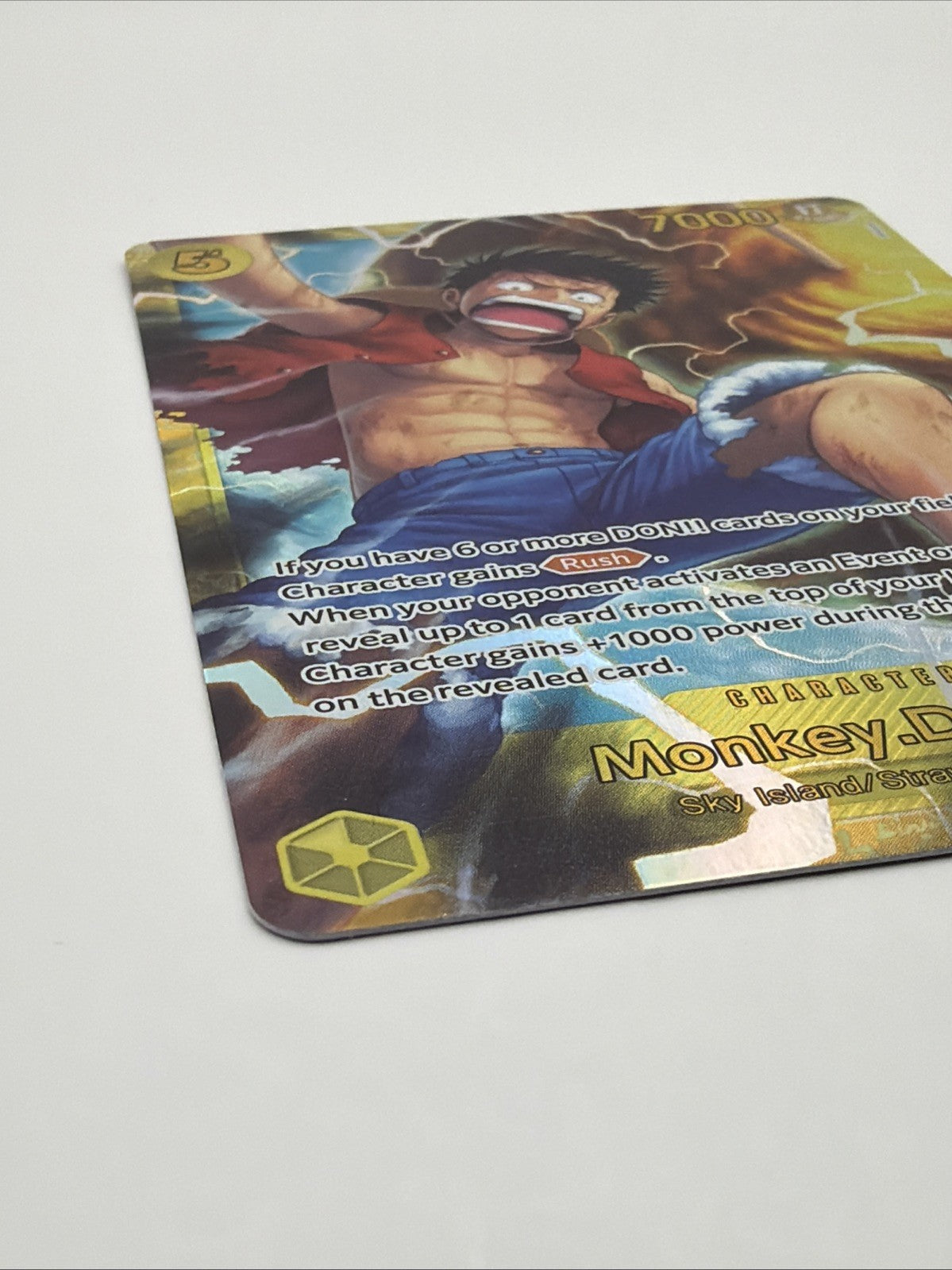Monkey D Luffy OP15-119 Alt Art SEC Adventure on Kami’s Island One Piece English