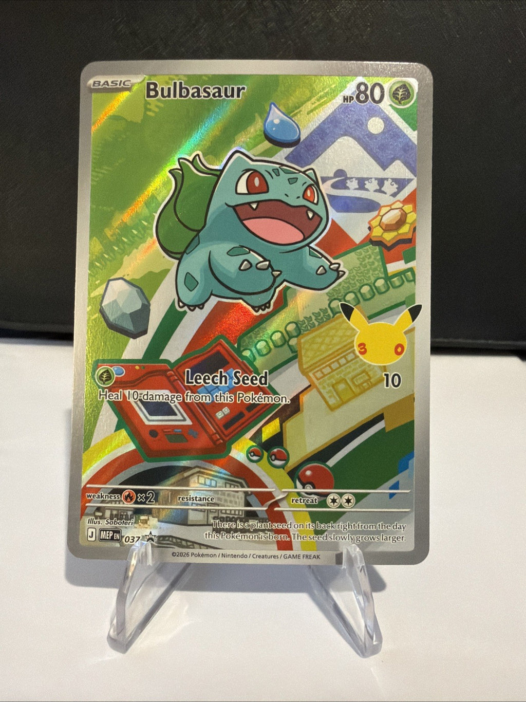 Pokemon First Partner Series 1 Bulbasaur Charmander Squirtle Promo Set
