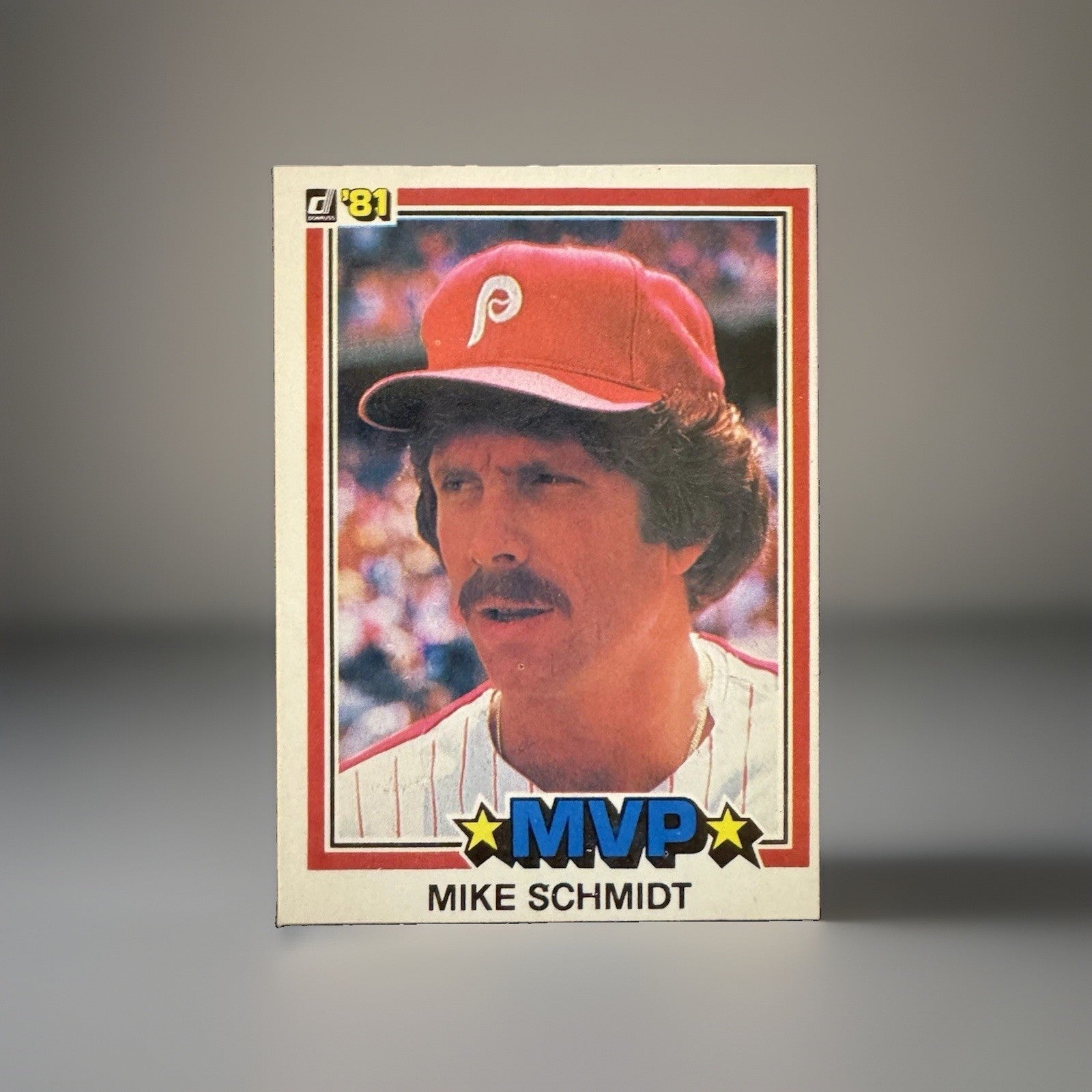 Donruss 1981 Mike Schmidt Philadelphia Phillies #590 First Edition MVP Card
