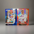 2025 Panini Prizm NASCAR Josh Berry Blue & Red Prizm Parallel Lot (#82 & #171)