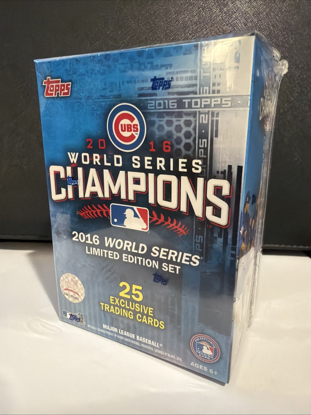 2016 Topps Chicago Cubs World Series Champions Factory Sealed Box Set 25 Cards