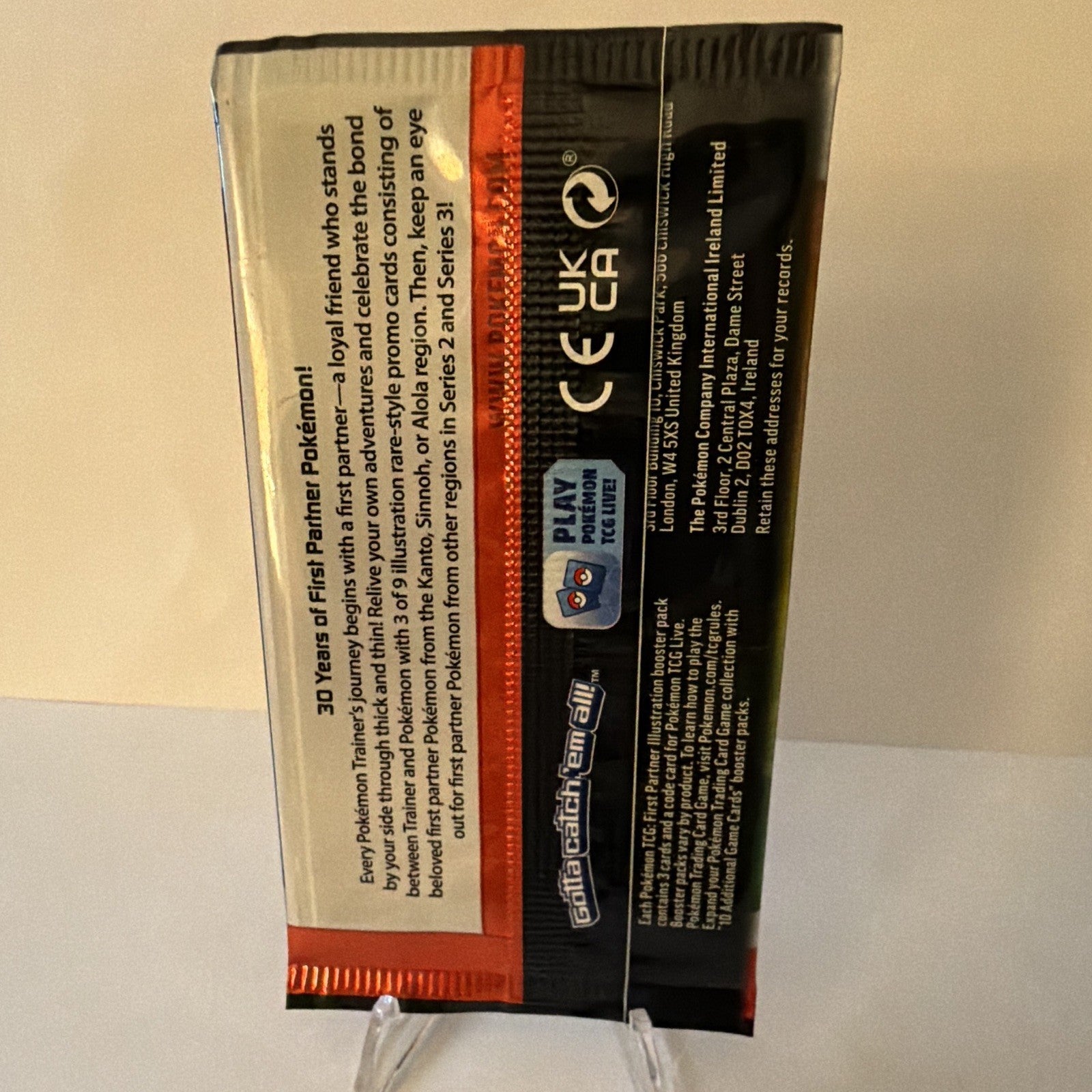 Pokémon TCG Series 1 English Booster Pack (3 Cards)
