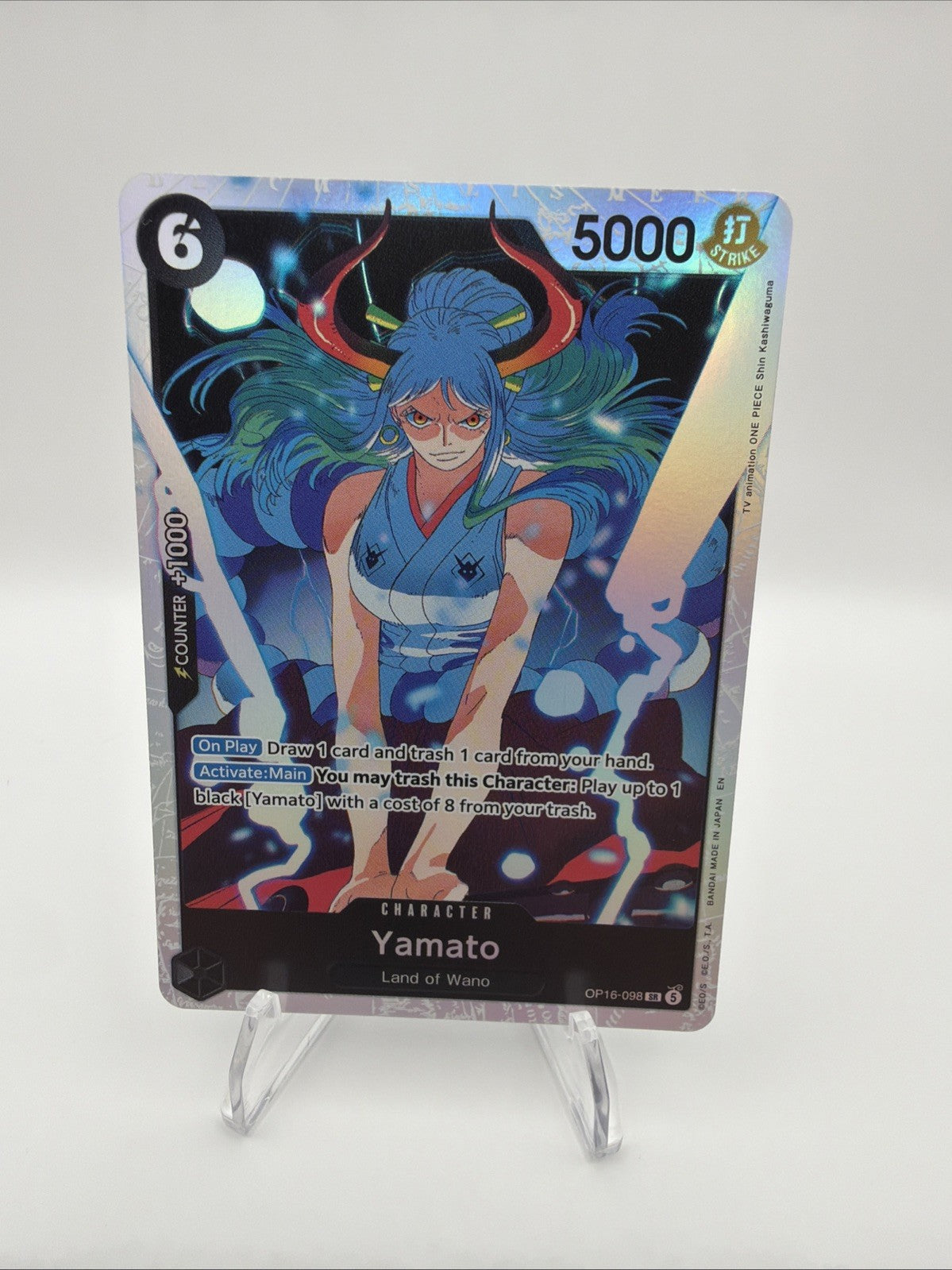 Yamato (098) (Alternate Art) OP16-098 The Time of Battle Foil