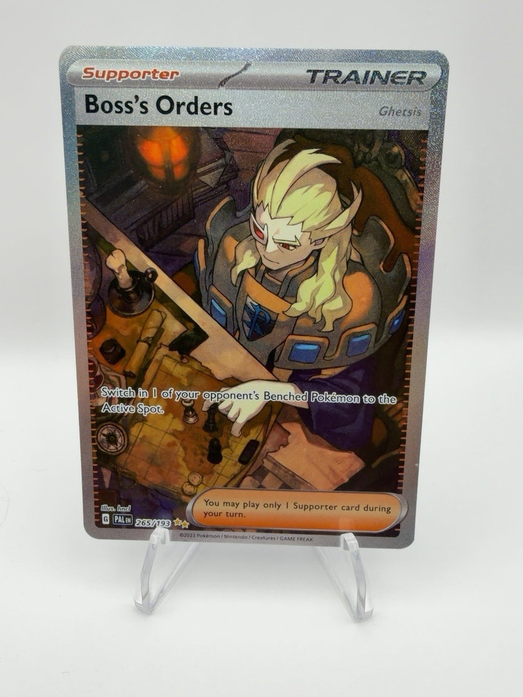 Boss's Orders 265/193 Sv02: Paldea Evolved Holo