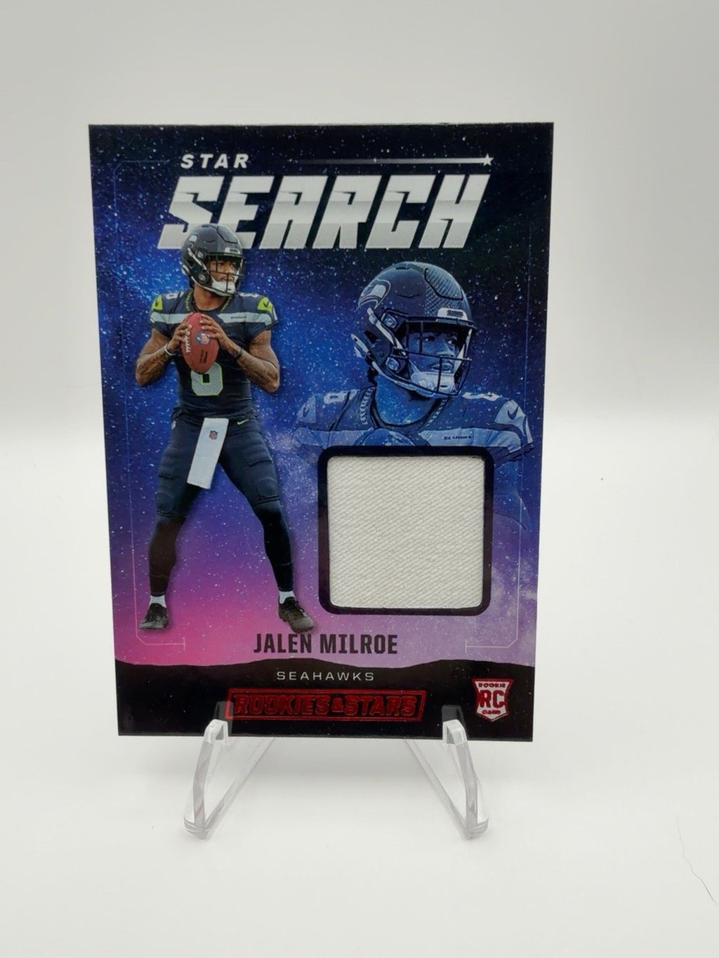 2025 Panini Rookies & Stars - Star Search Jalen Milroe #SS-JME (MEM, RC)