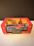 BBURAGO F 1 FERRARI SF-24 SFR 2024 1/43 with DRIVER #55 CARLOS SAINZ 36843 CS