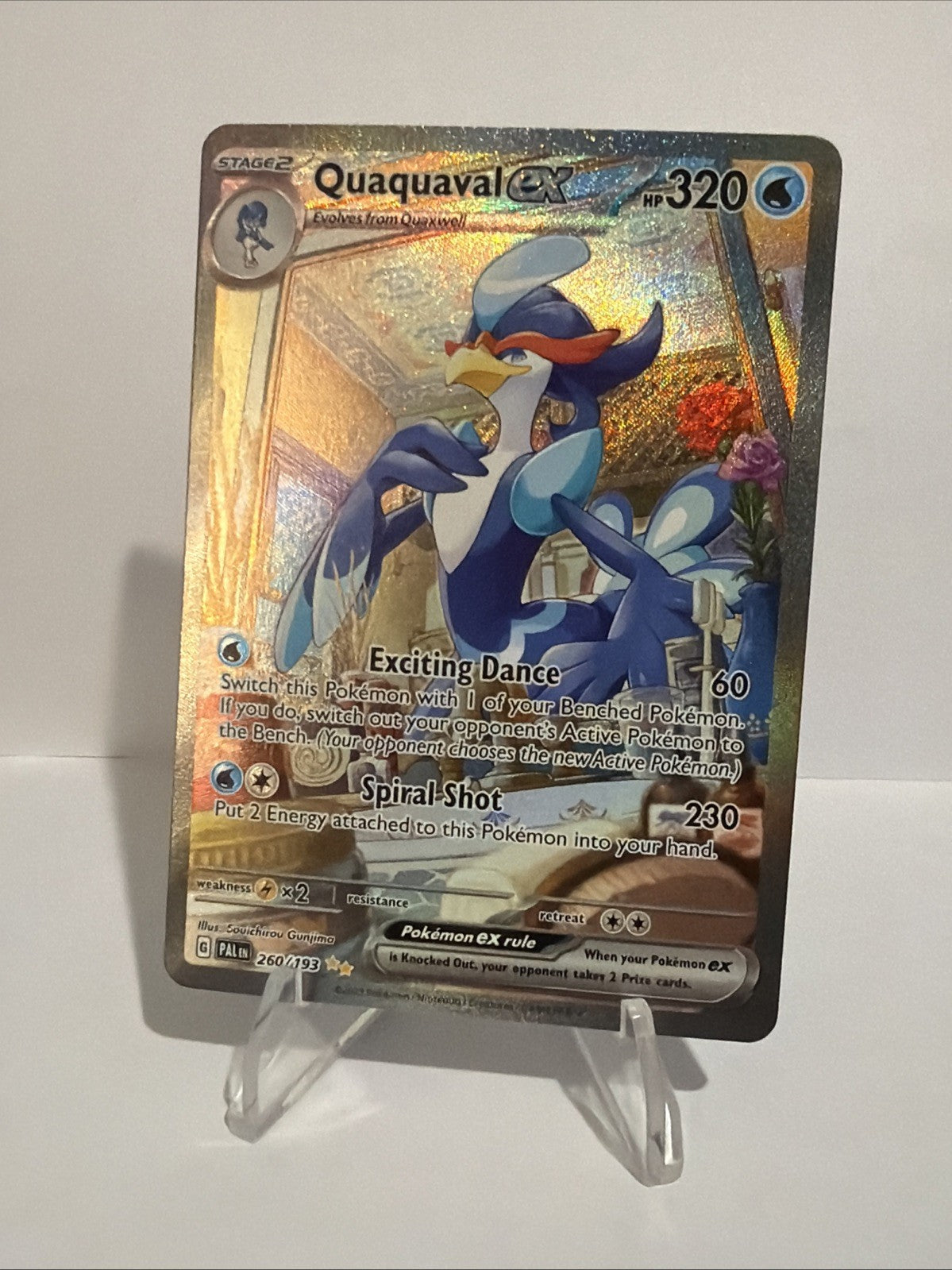 Quaquaval ex 260/193 Sv02: Paldea Evolved Holo
