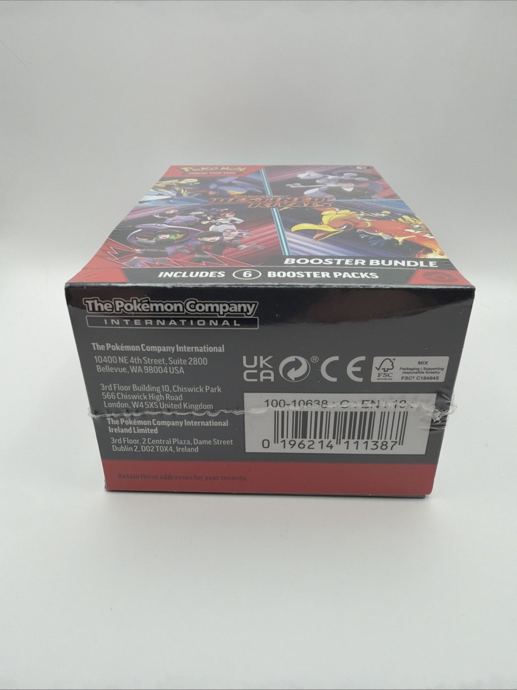 Pokemon TCG: Scarlet & Violet Destined Rivals Booster Bundle Box -Factory Sealed
