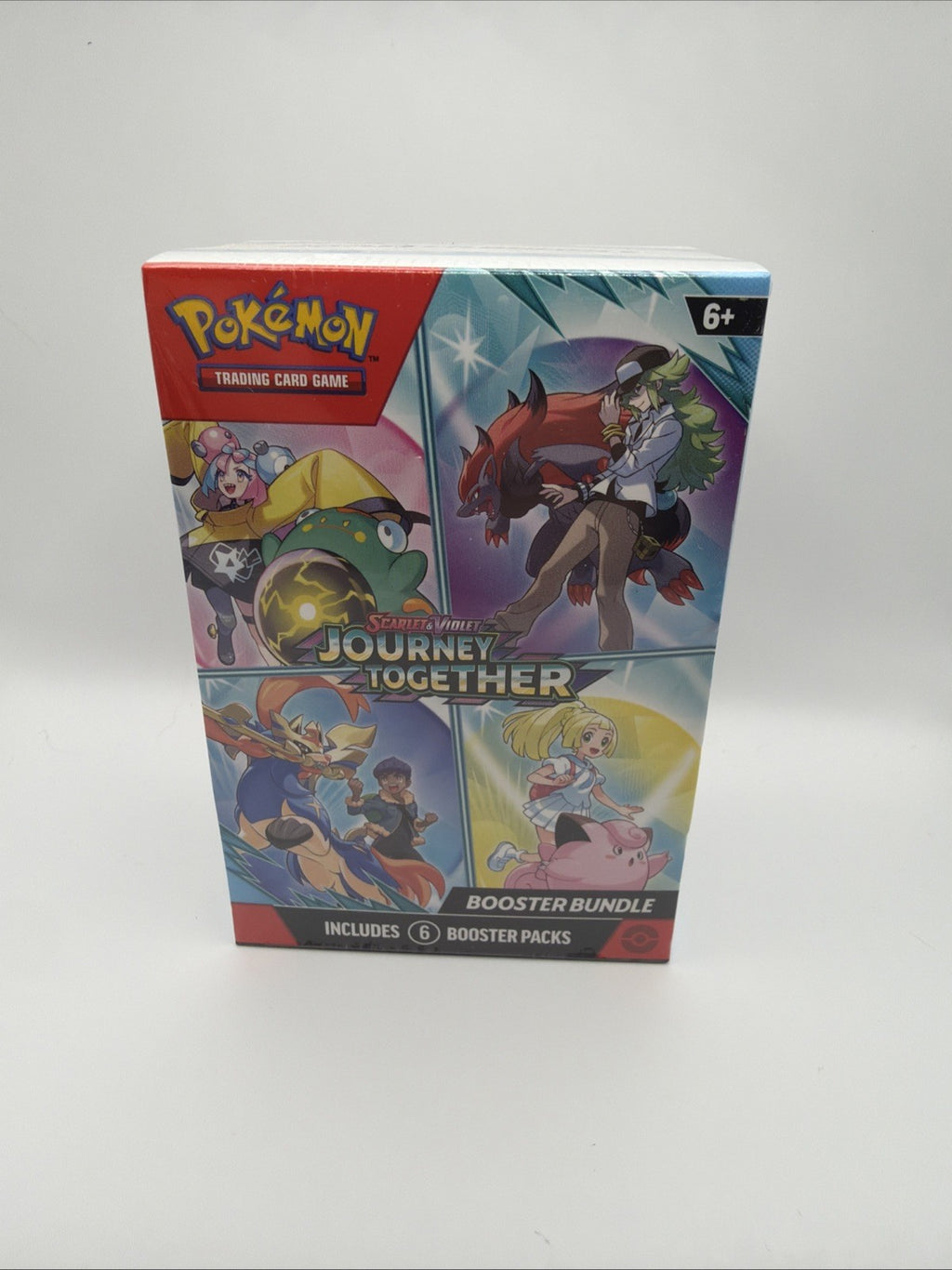 Pokemon TCG Journey Together Booster Bundle 6 Packs Factory Sealed English