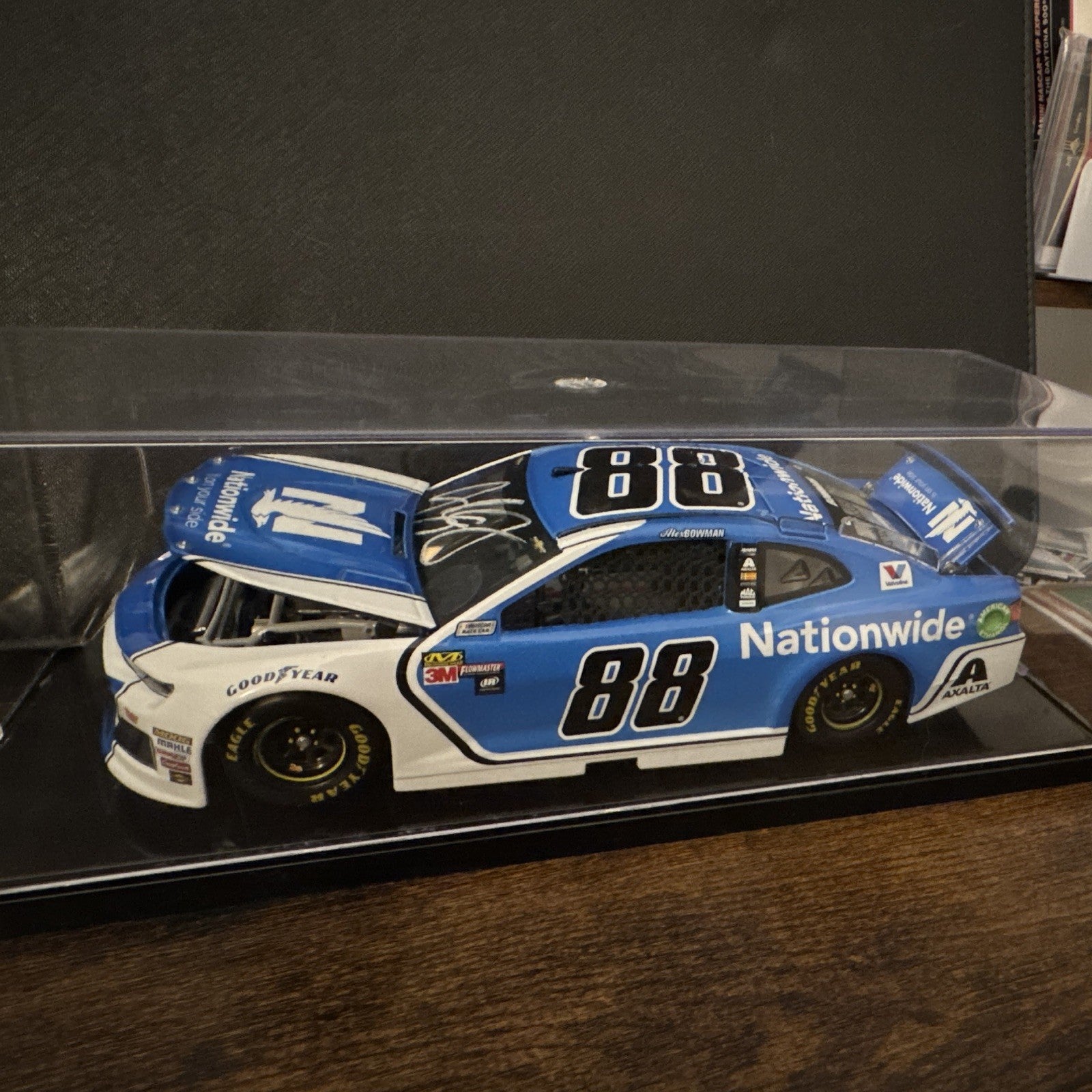 2018 Alex Bowman #88 Nationwide Signed Lionel RCCA Elite 1:24 Diecast w/ 2 COAs