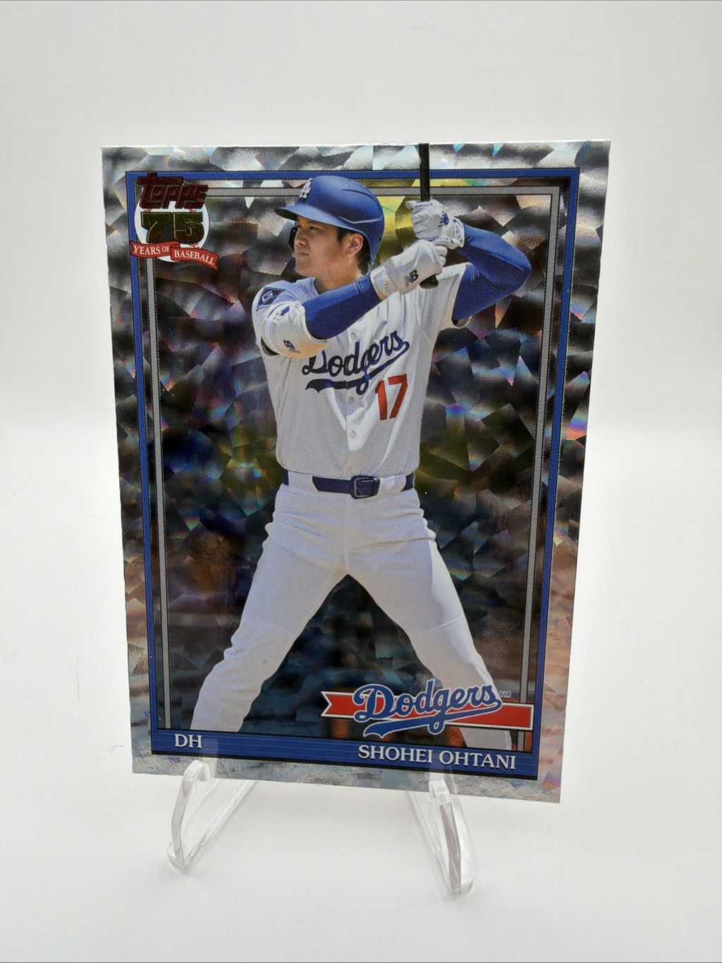 Shohei Ohtani 2026 Topps 3 Card Lot Profiles Chrome 75th Dodgers