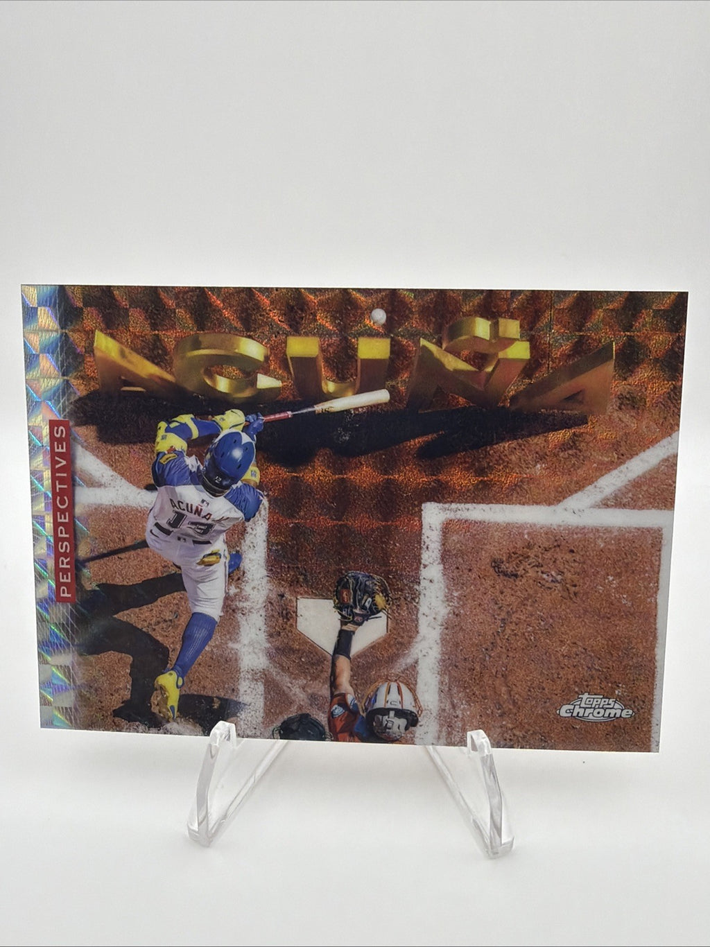 2026 Topps Chrome Ronald Acuna Jr. Perspectives Geometric Refractor #P-6 Braves