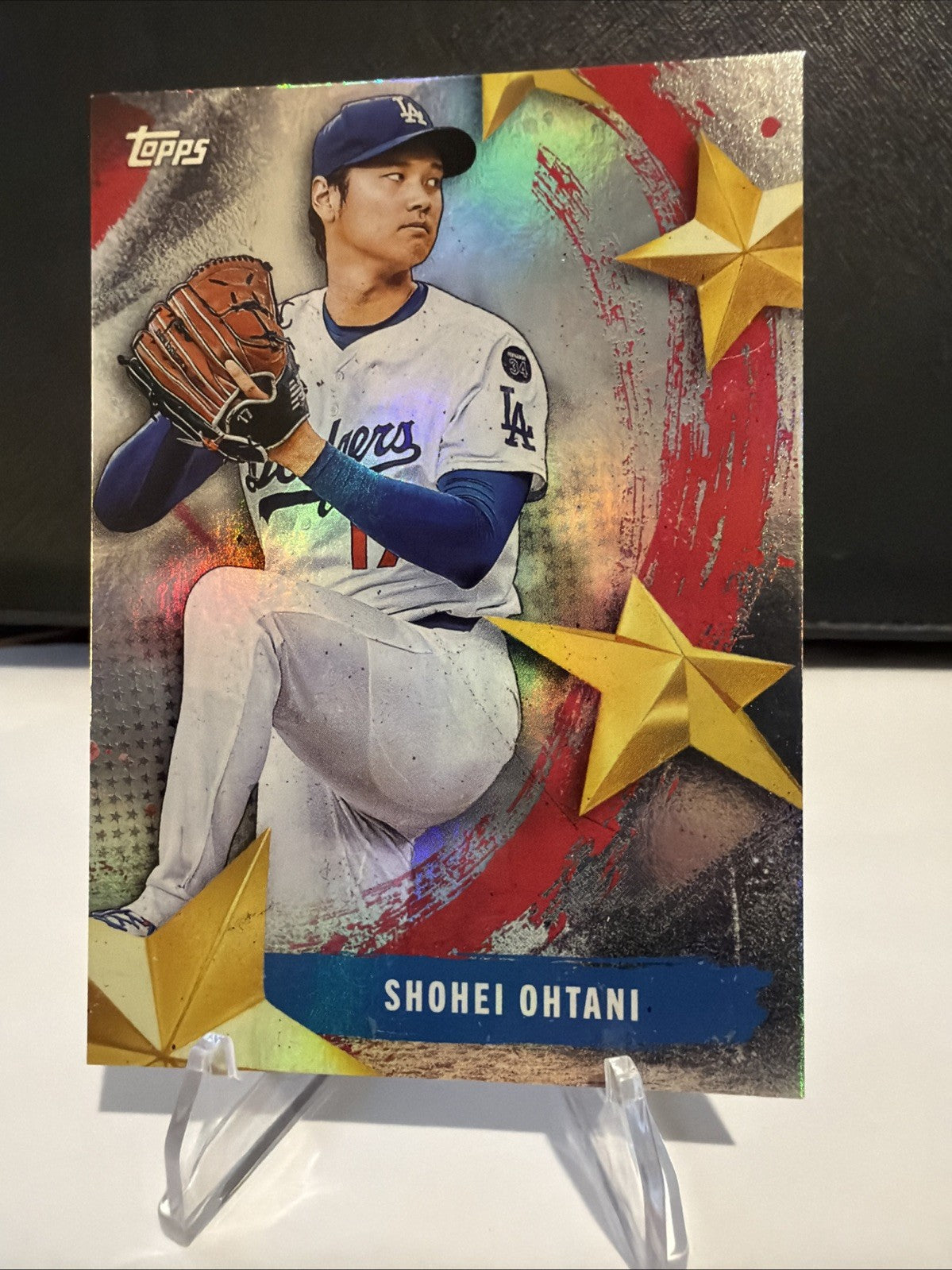 2025 Topps Update Shohei Ohtani Stars of MLB Foil Parallel SMLB-77 Dodgers
